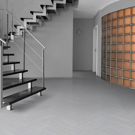 Charlotte Oak White 3580 Herringbone