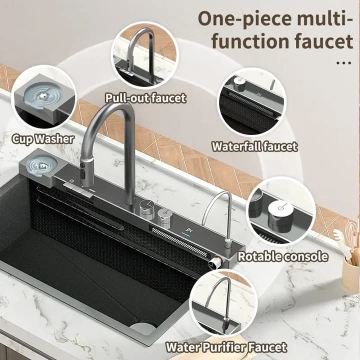 Multipurpose Kitchen Sink 3 Switch